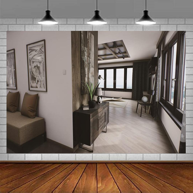 Home Office Zoom Background Free - Office Photography Backdrop Conference Zoom For