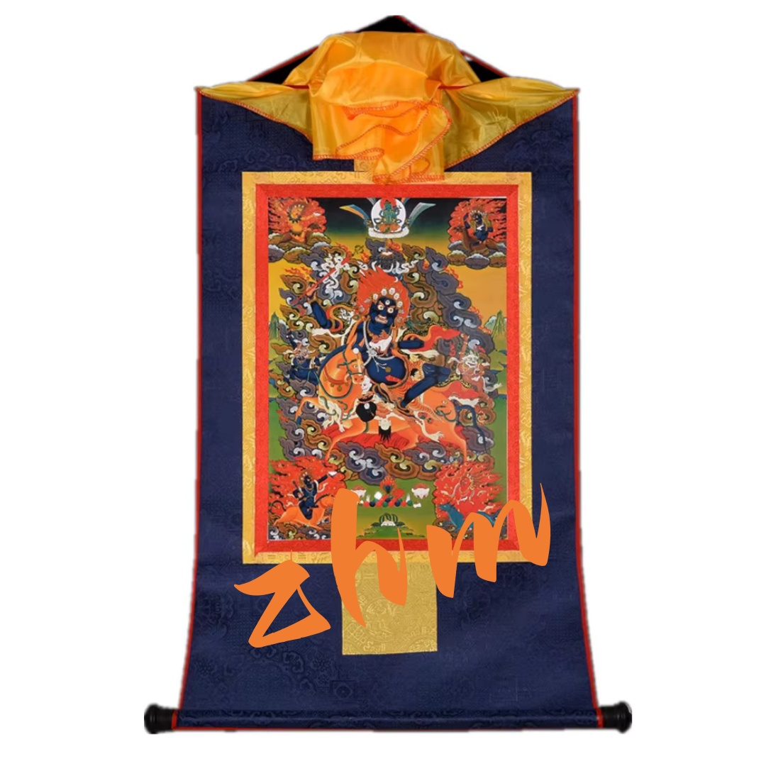 Home Office Feng Shui - Tibetan Gild Buddhist Buddha Statue of