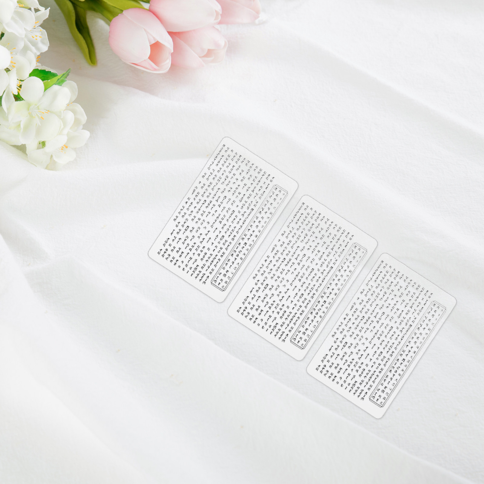 Clear Sanskrit Amulet Card Set - Home Office Feng Shui recension och pris