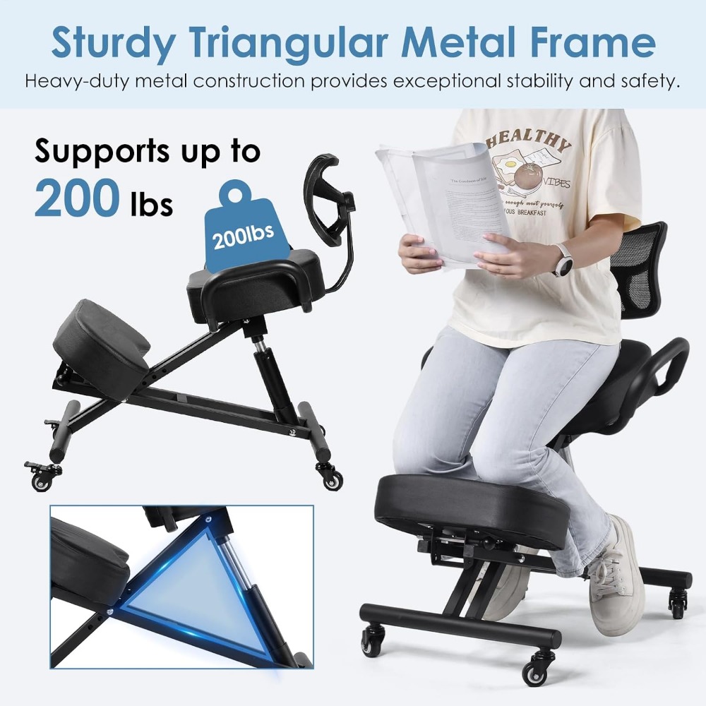 Adjustable Ergonomic Kneeling  - Ergonomic Office Chair recension och pris
