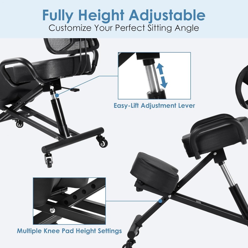 Adjustable Ergonomic Kneeling  - Ergonomic Office Chair recension och pris