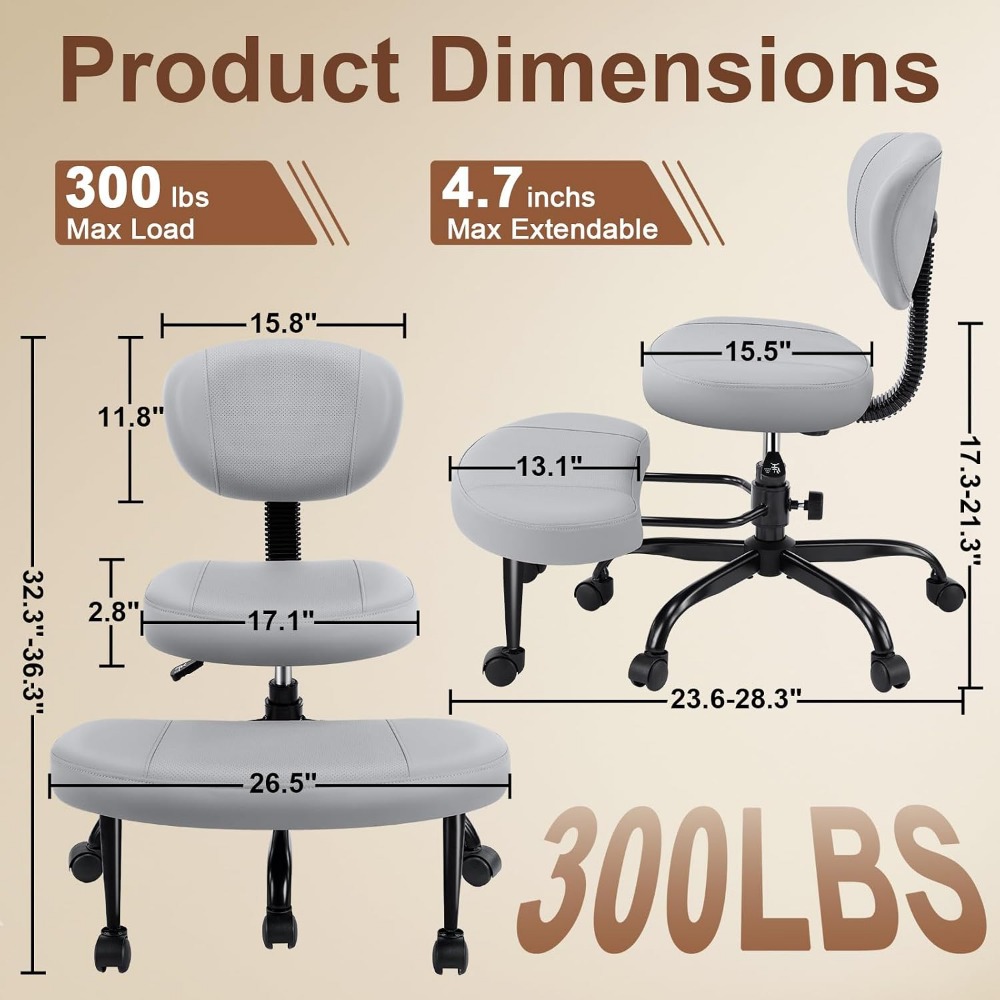 Ergonomic Swivel Chair with Ad - Ergonomic Office Chair recension och pris
