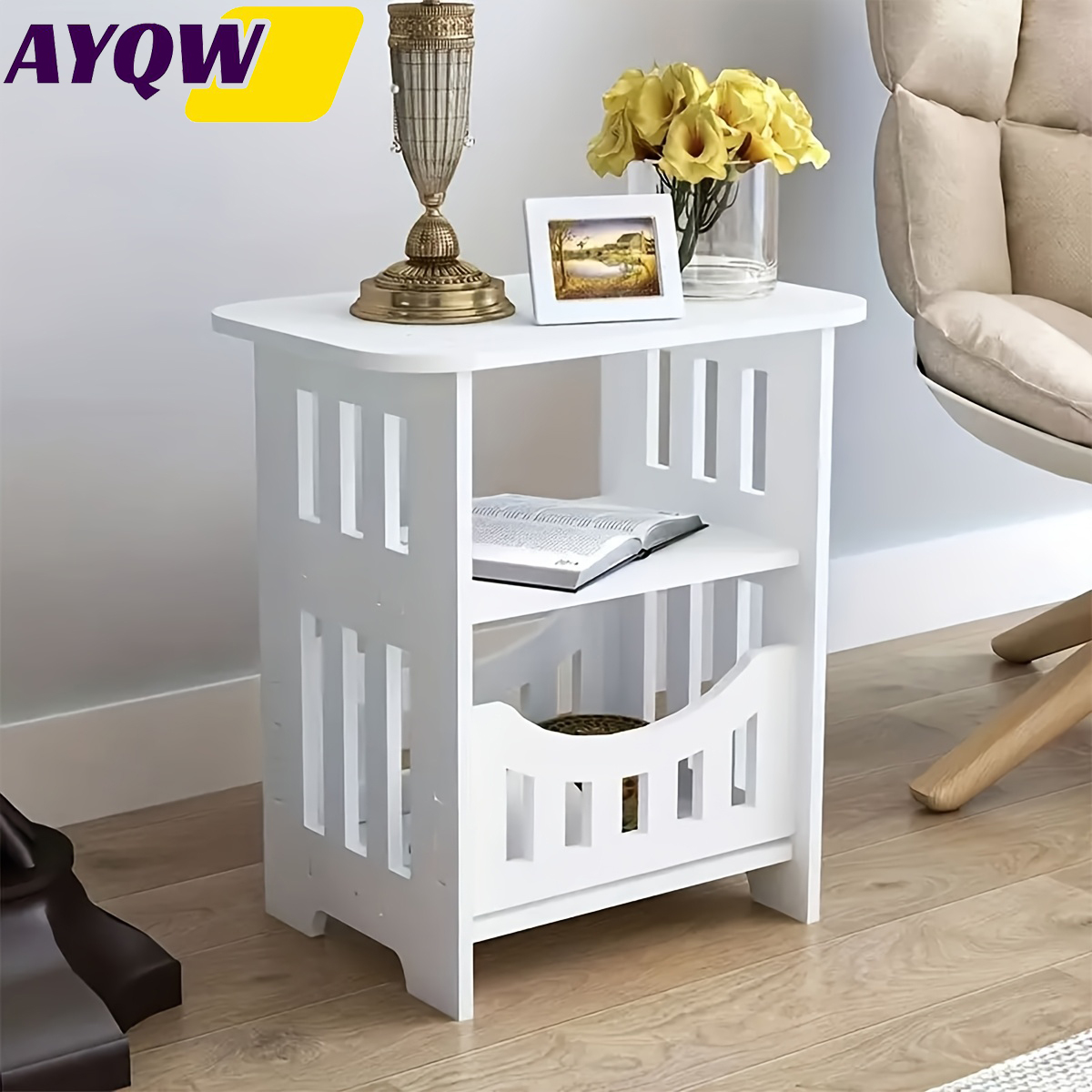Chic European-Style Modern Min - Home Office With Bookshelves recension och pris
