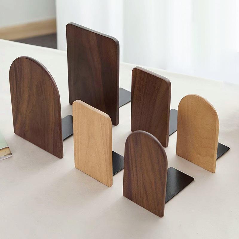 New Sale Nature Wooden Bookend - Home Office With Bookshelves recension och pris