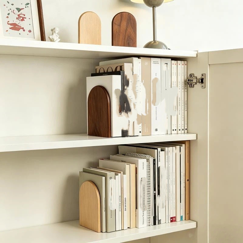 New Sale Nature Wooden Bookend - Home Office With Bookshelves recension och pris