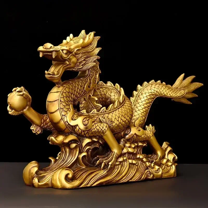 Feng Shui Lucky Copper Dragon  - Home Office Feng Shui recension och pris