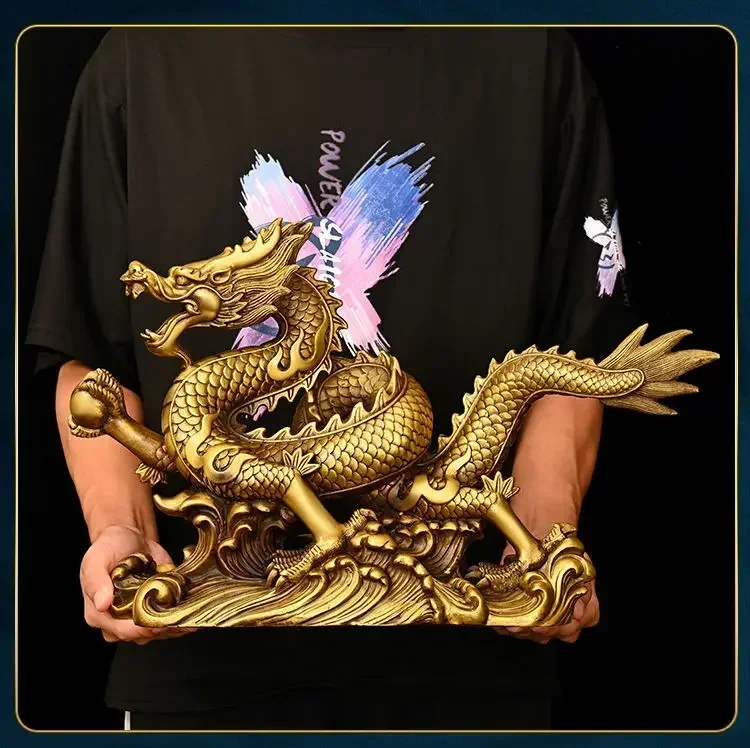 Feng Shui Lucky Copper Dragon  - Home Office Feng Shui recension och pris