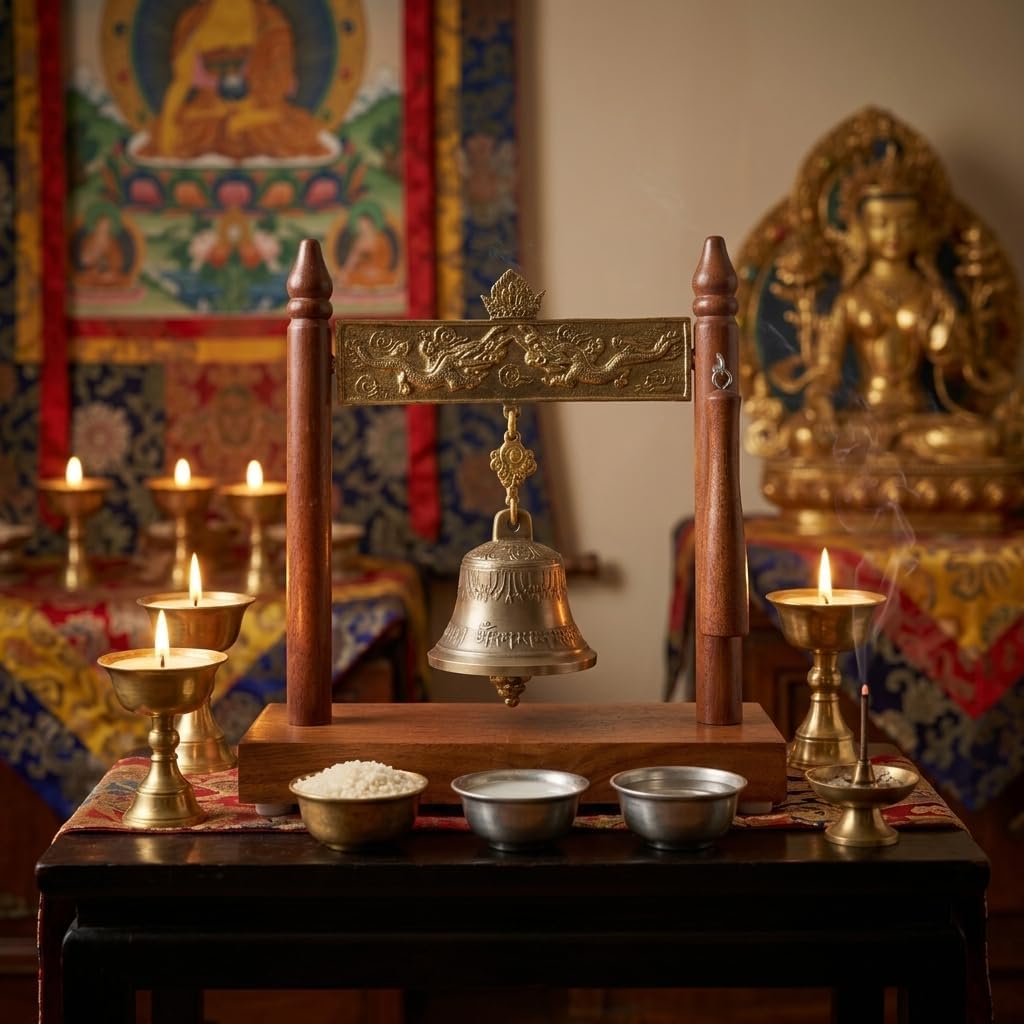 Wooden Frame Brass Meditation  - Home Office Feng Shui recension och pris