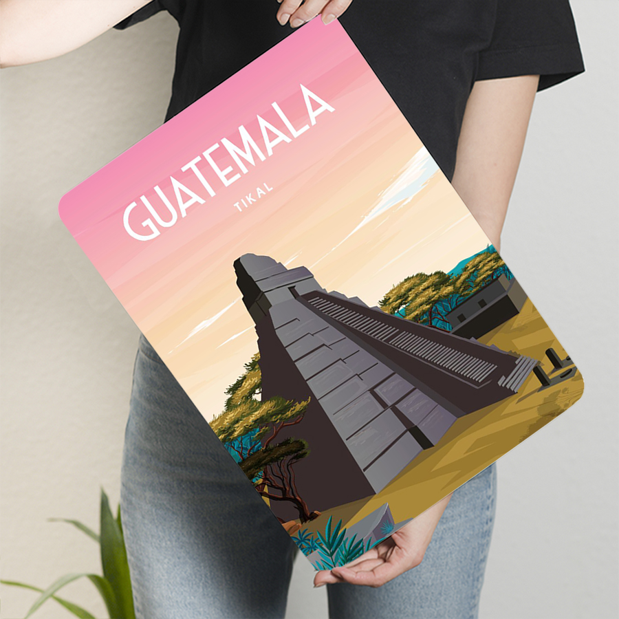 Guatemala Tikal Mayan Pyramid  - Home Office Guatemala recension och pris