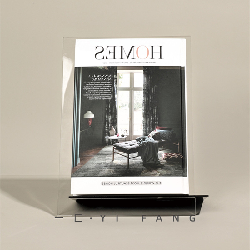 Modern Simple Acrylic Bookshel - Home Office With Bookshelves recension och pris