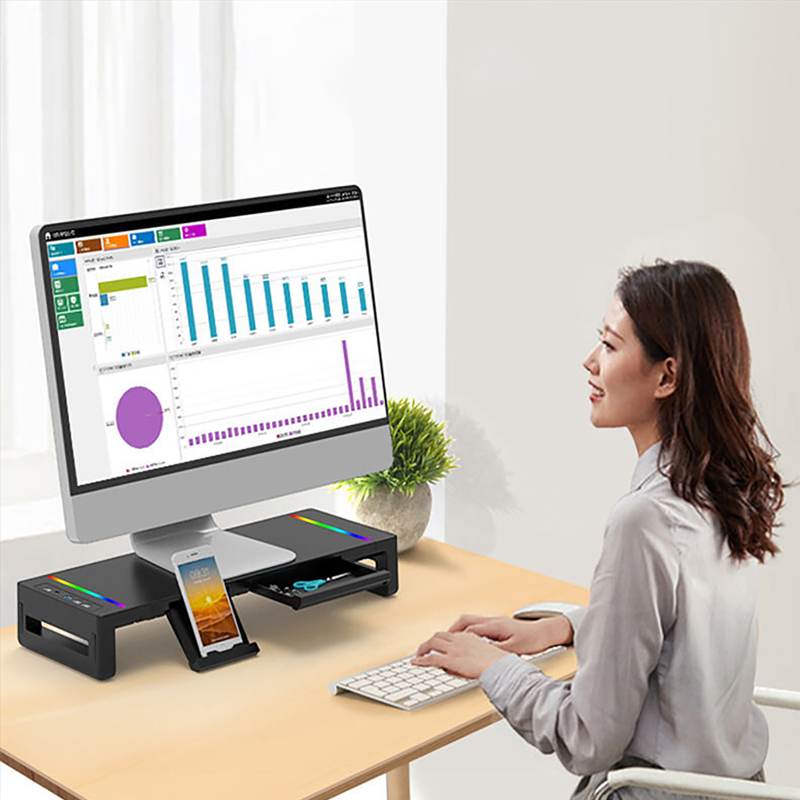 Monitor Stand Riser, With Fold - Monitor Riser Stand recension och pris