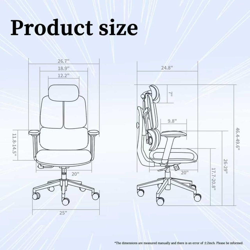 Ergonomic High-Capacity Mesh O - Ergonomic Office Chair recension och pris