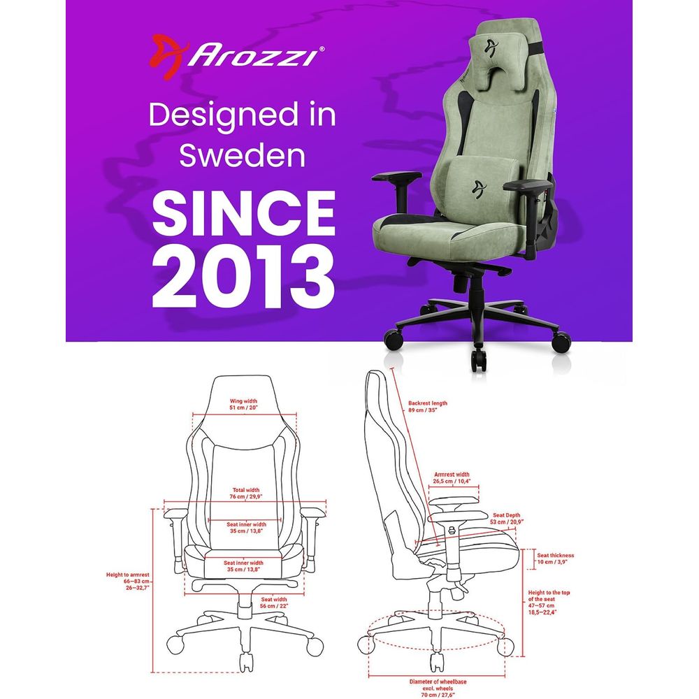 Large Ergonomic Gaming Chair w - Ergonomic Office Chair recension och pris