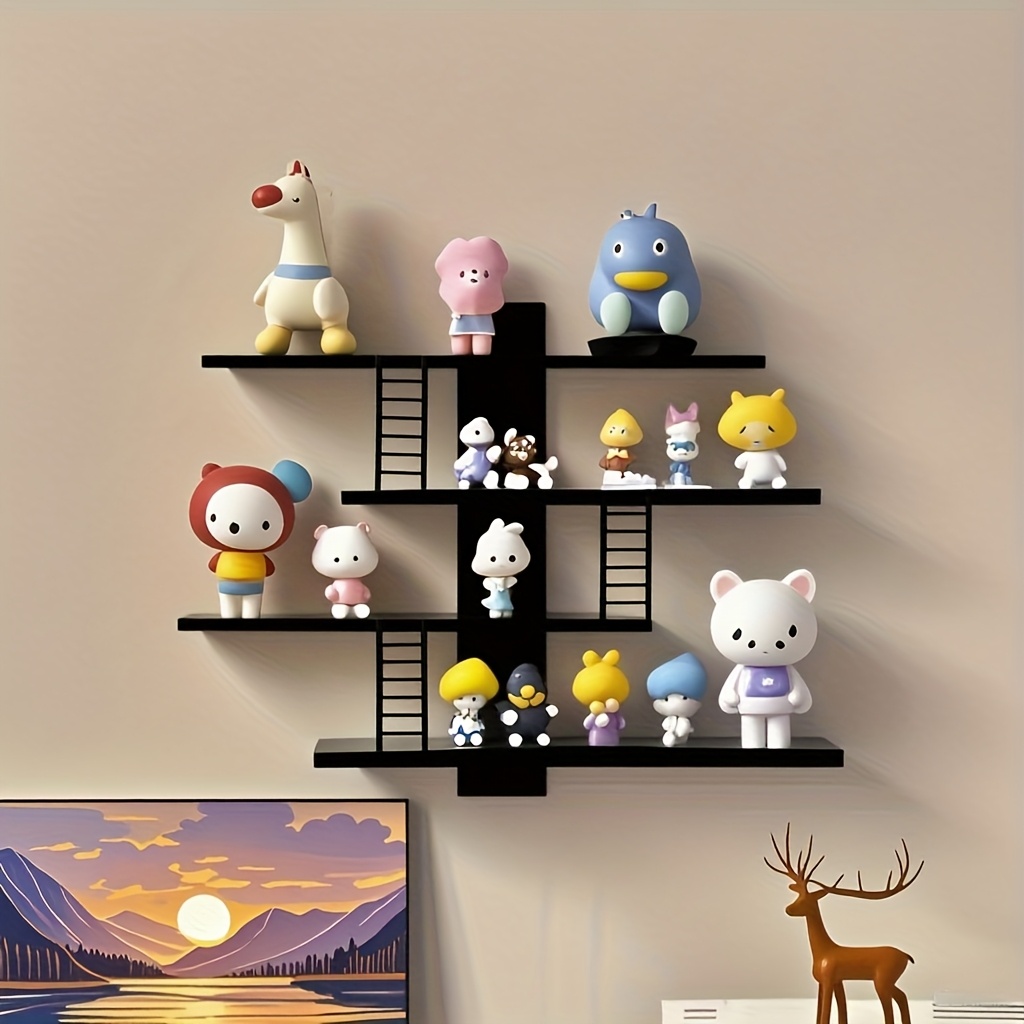 No-Drill Wall-Mounted Shelf Su - Home Office With Bookshelves recension och pris