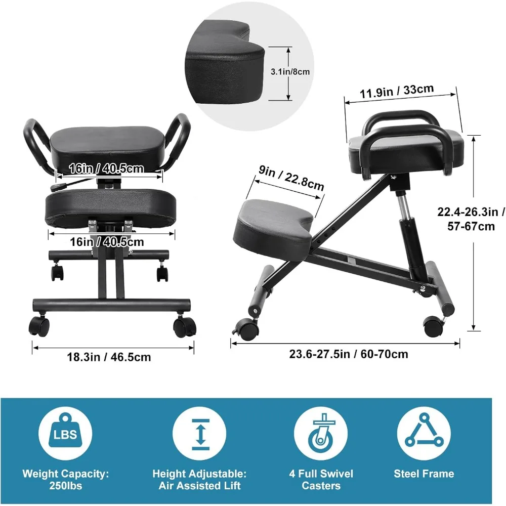 Ergonomic Kneeling Chair for P - Ergonomic Office Chair recension och pris