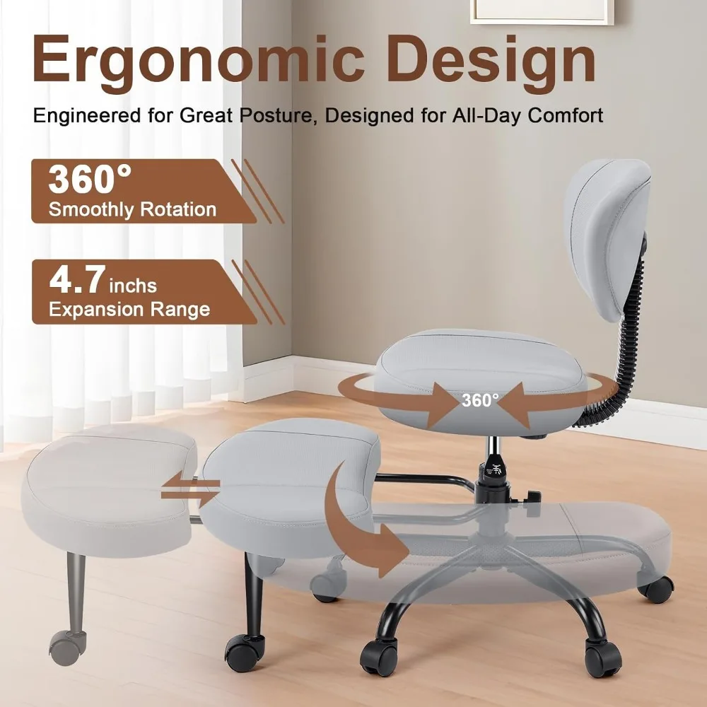 Ergonomic Swivel Chair with Ad - Ergonomic Office Chair recension och pris