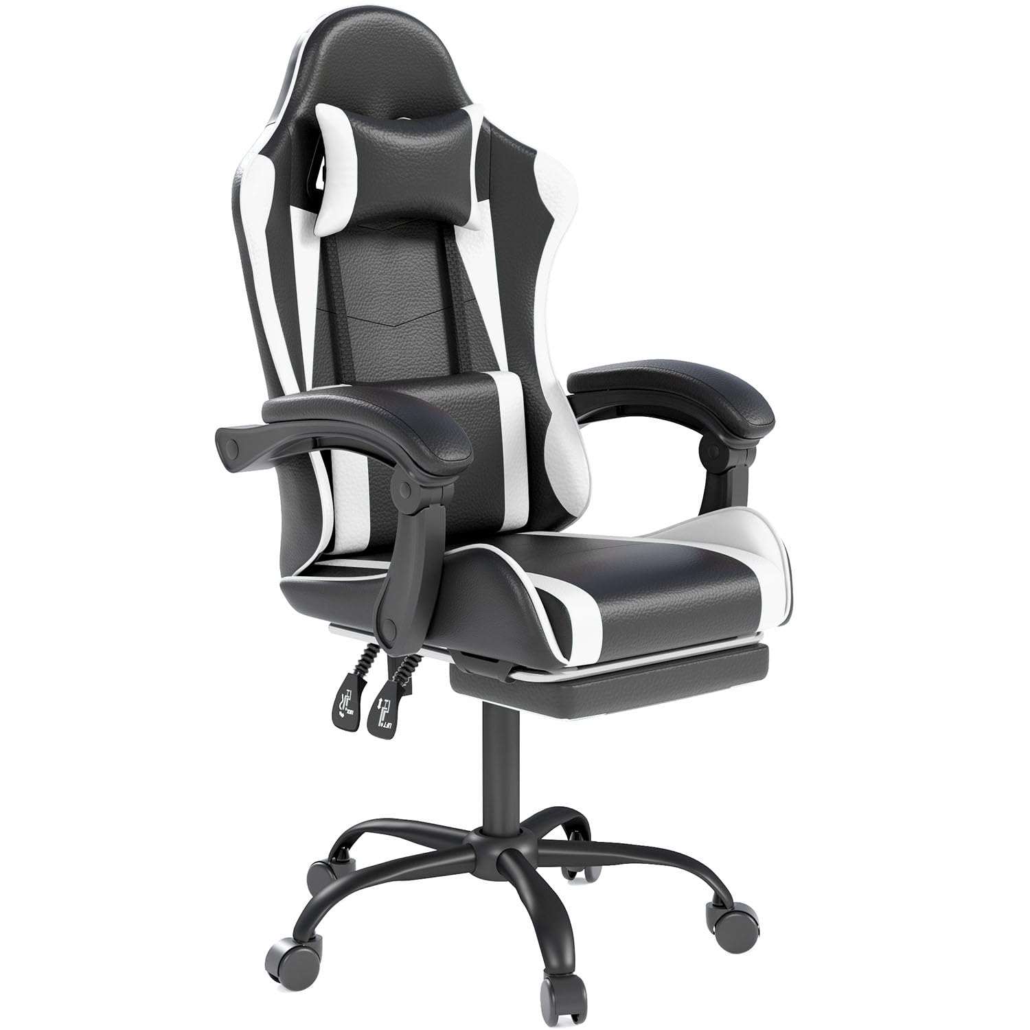 Gaming Chair with Headrest and - Ergonomic Office Chair recension och pris