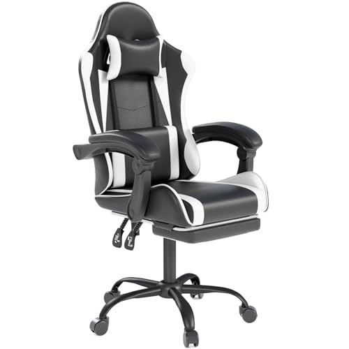 Gaming Chair with Headrest and - Ergonomic Office Chair recension och pris