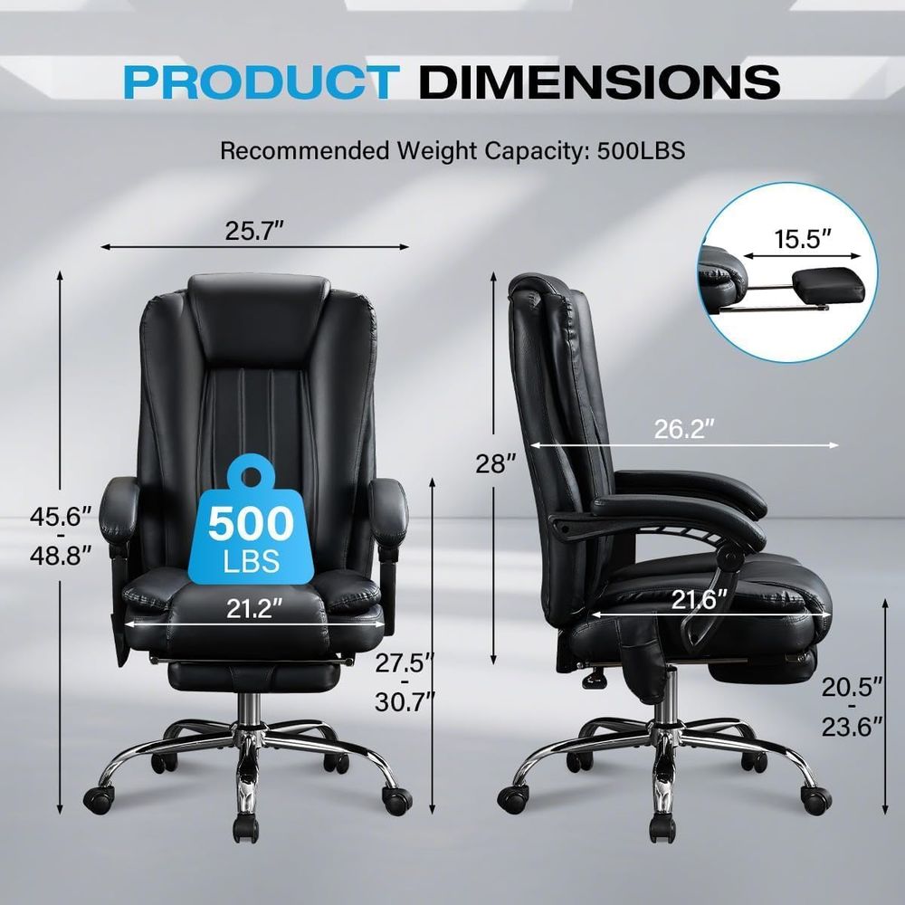 Luxury Ergonomic Massage Offic - Ergonomic Office Chair recension och pris