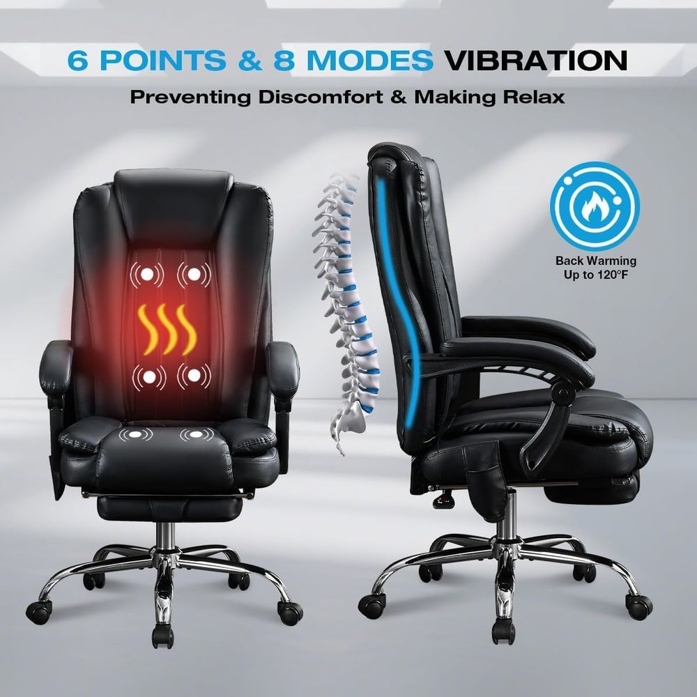 Luxury Ergonomic Massage Offic - Ergonomic Office Chair recension och pris