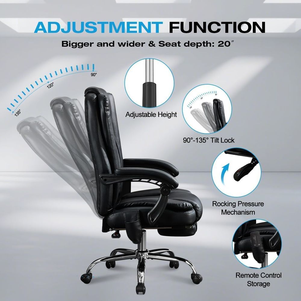 Luxury Ergonomic Massage Offic - Ergonomic Office Chair recension och pris